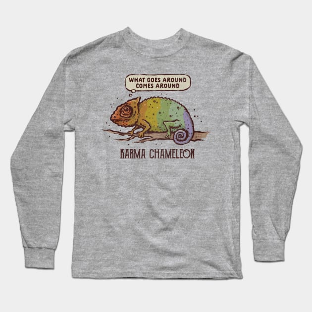 Karma Chameleon Long Sleeve T-Shirt by kg07_shirts